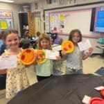 Ingomar second graders practice counting coins with pizza crafts 8c5754a7ede09c280ddfd6cf