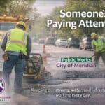 Miller Pipeline works on water leak; eastbound lane closed at Royal Road and 20th Street 97761acd09bb1173b0750cf8