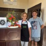 New Albany MS Garden Club brings floral arrangement to development office 9a6c8cac880b5d1c12a623c9