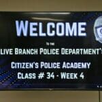 Olive Branch Citizens’ Police Academy holds Week 4 session 9b1b297609c971bfc6bab938