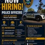 Gautier Police Department accepting applications for police officers 9d8113c2a3e36aae277d01ba