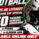 MVSU announces $50 online football game-day package a9bca675e04304c0d8bd7e82