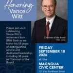 BNA Bank chairman Vance Witt to retire after 58 years aedc4baa7d8d3f57d430c88a