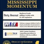 Reeves says Mississippi had another week of economic development ba420ddbb1e0c60622790513