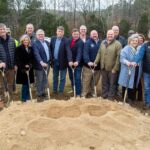 Mississippi news tonight: Oxford road closure, disaster aid and gas bills Officials holding shovels at the Highway 7 widening project groundbreaking in Oxford; file photo.