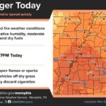 Elevated fire danger expected from noon to 7 p.m. bc74ef2407ee4ec0524b2ba9