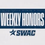 Farmer, Osborn earn SWAC honors after Jackson State’s 3-0 win c99568b14a470dbd13e3e12a