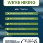 City of Cleveland announces open positions d50e8333b53ecd69cb35977e