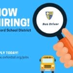 Oxford School District hiring bus drivers and monitors e197087626130b42a290e73b