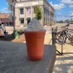 Peach smoothie and other flavors offered from noon to 7 p.m. ea4c5b051a6fe42963c9c00d