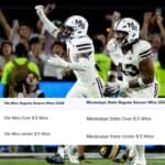 Mississippi State, Ole Miss projected for 8.5 wins eb974105d517db3dd2fbedc1