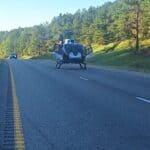 Westbound Interstate 22 shut down near mile marker 51 after one-vehicle crash ec57bb9e04c58228ef059273