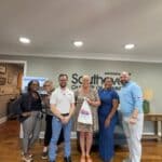 Southaven Chamber thanks Walk-On’s for beignet bites and welcomes JT ed8916dc914888d98ba2230f
