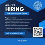 State Auditor seeks special agent for Oxford office State Auditor seeks special agent for Oxford office