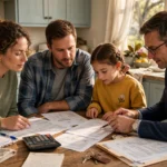 Mississippians Have Reclaimed $216 Million in Lost Life Insurance Benefits Mississippi family reviewing life insurance paperwork with an advisor at the kitchen table
