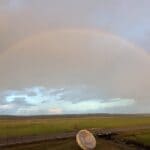Full rainbow spotted near Jackson airport after rain shower 1d84a47e531a5ef8ef432880