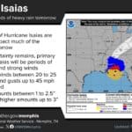 Isaias remnants to bring tropical-storm winds and flooding threats to Mid-South 378609d2d46cc96eaadbe81e