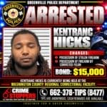 Greenville police arrest man after domestic violence report; stolen gun recovered 8755c920ed2a529b247725a8