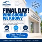 Southaven Chamber asks residents to make final business connections 9236d33d4515557b7de8d78f