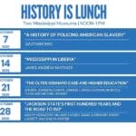 History Is Lunch streams live Wednesdays from Two Mississippi Museums 9a62617e12fb2e1d7ce3d2f7