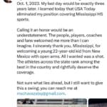 Clarion Ledger eliminating Mississippi high school sports position cca403331cc5a634a8ca14ef